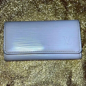 Louis Vuitton White Epi Key Holder